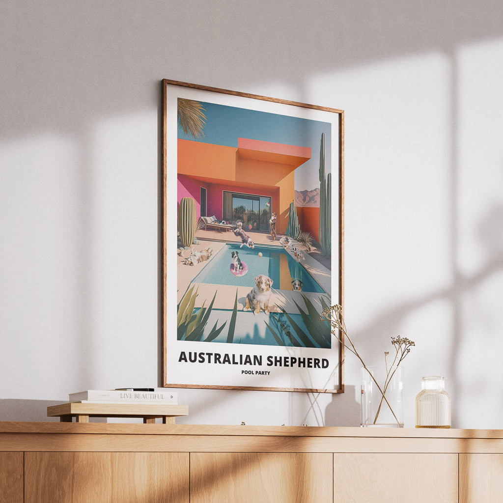 Australian Shepherd Pool Party image 6