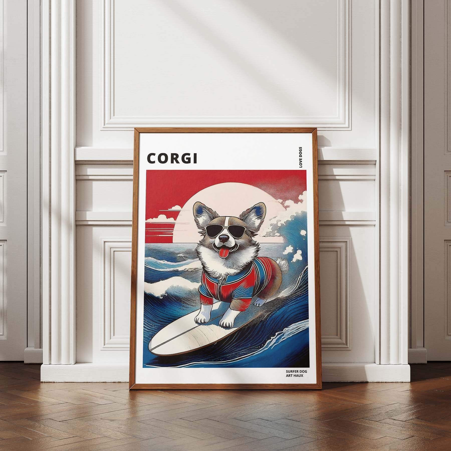 Corgi Hokosai Surfer Dogs 1 image 4