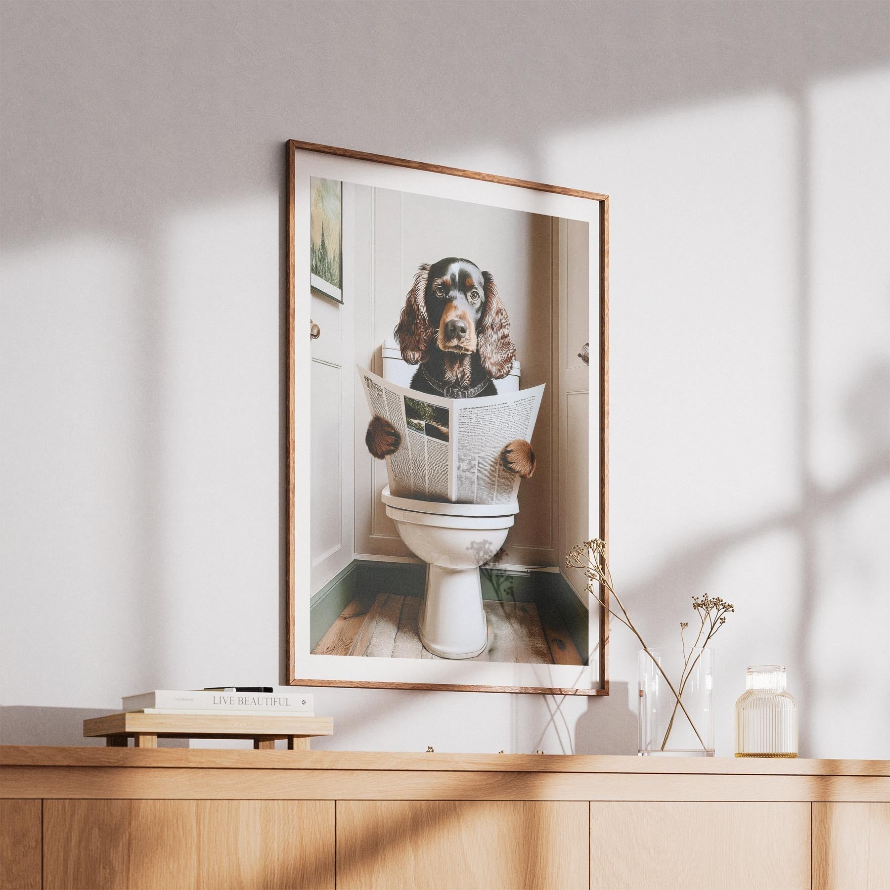 Cocker Spaniel Toilet Humour Dog Series 2 image 5