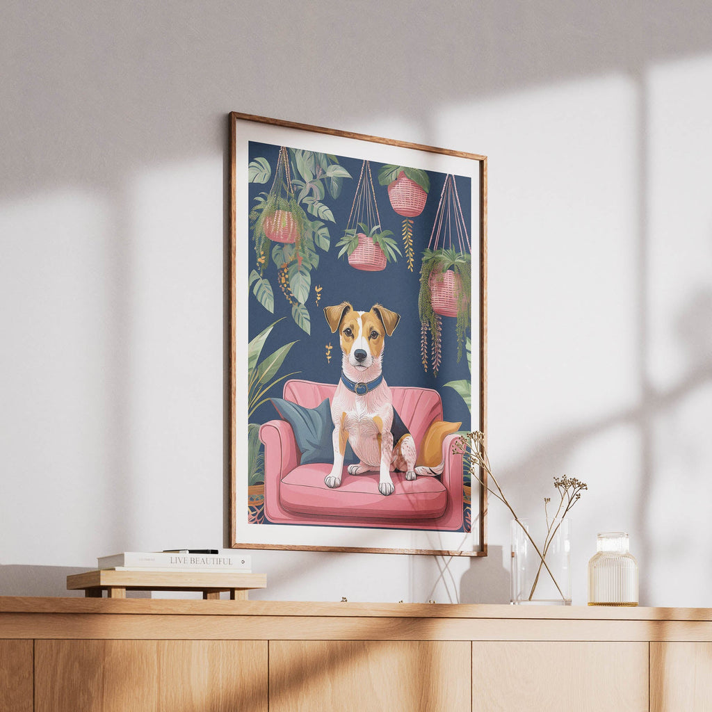 Jack Russell Terrier  Just Lounging Around image 6