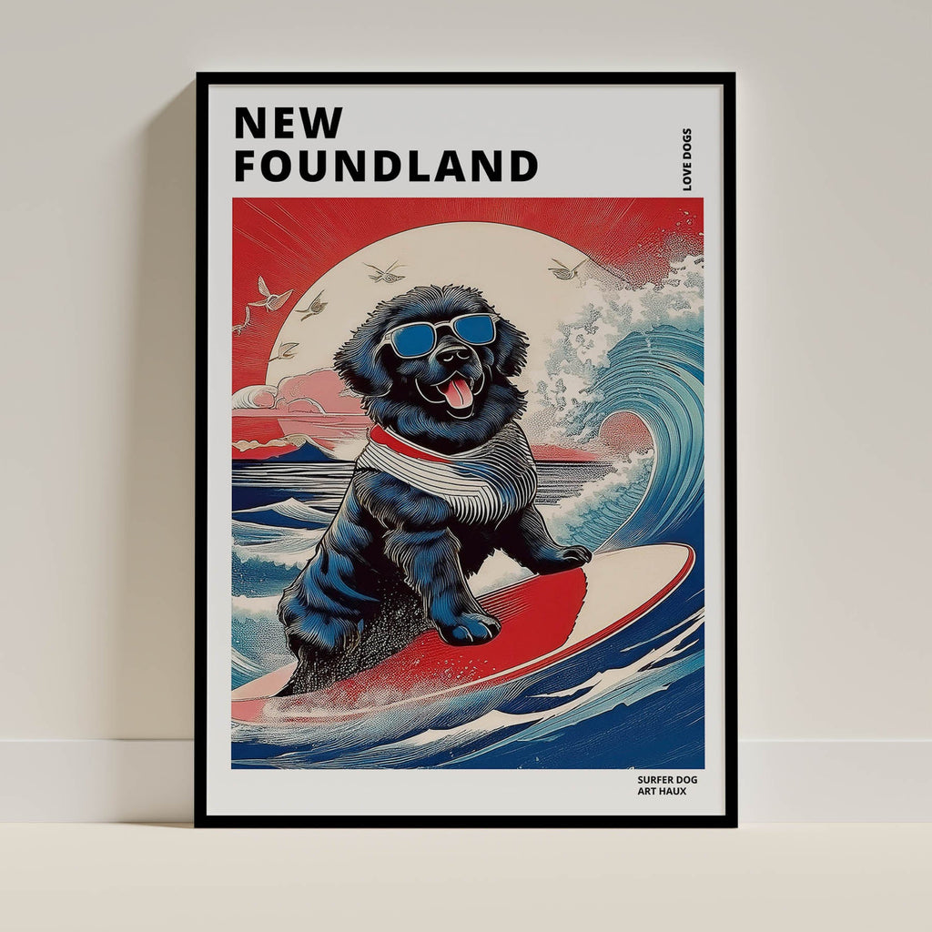 New Foundland Hokosai Surfer Dogs 1 image 0