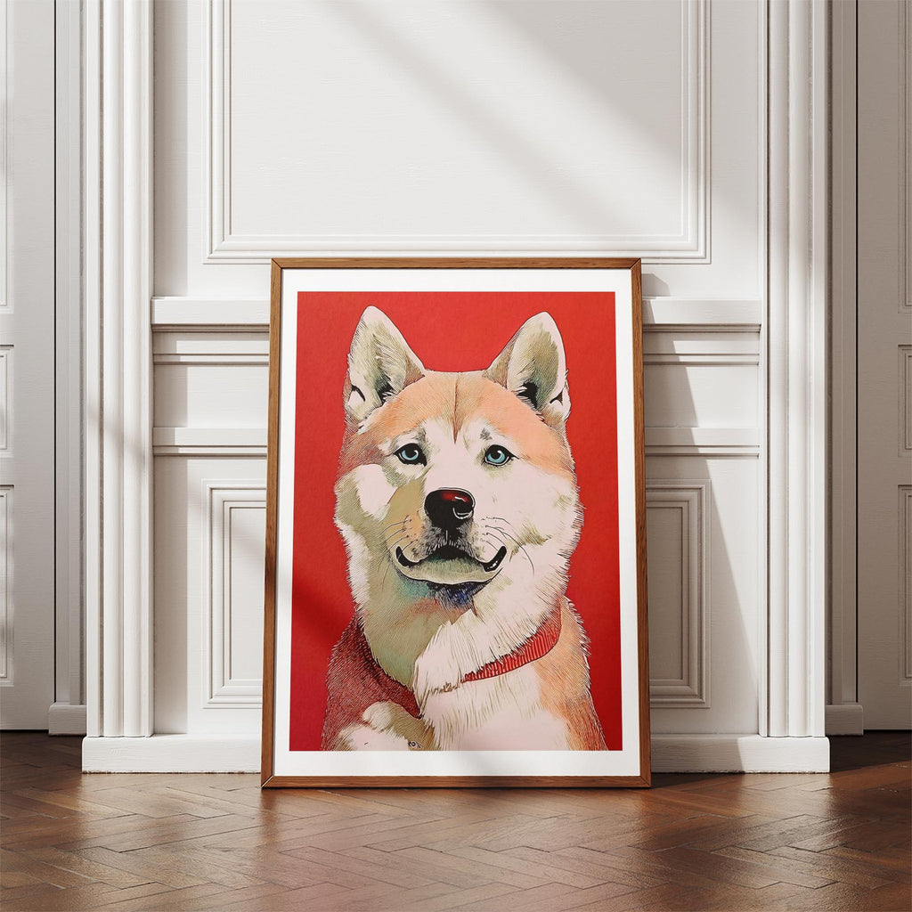 Akita Inu Red Dog Series image 4