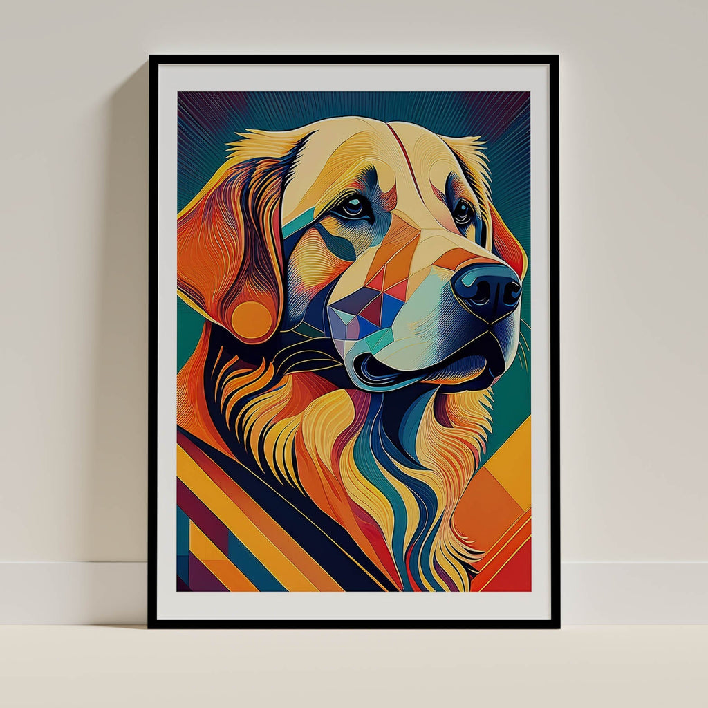 Golden Retriever Colour Graphics 1 image 0