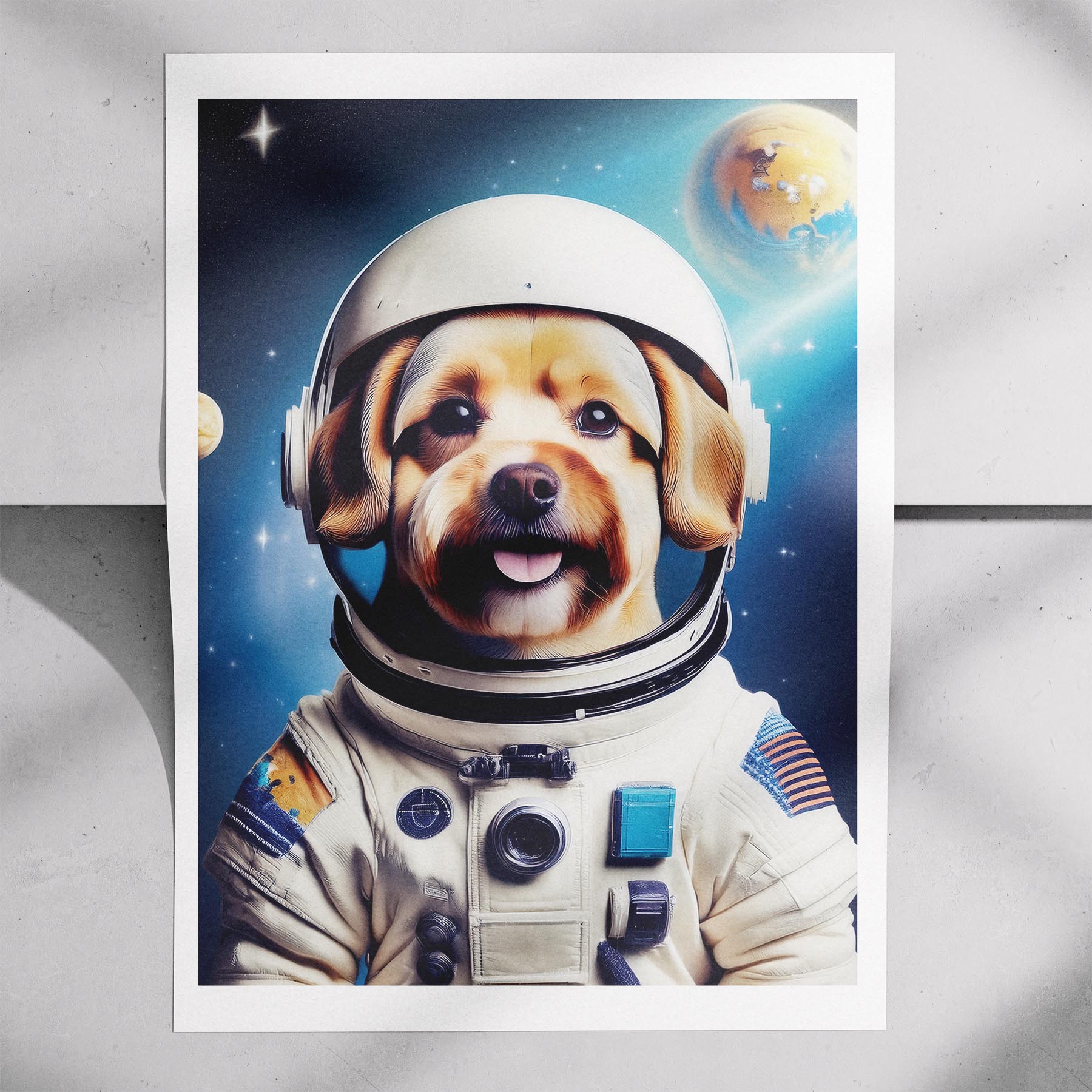 Havanese Astronaut Dog Series image 7