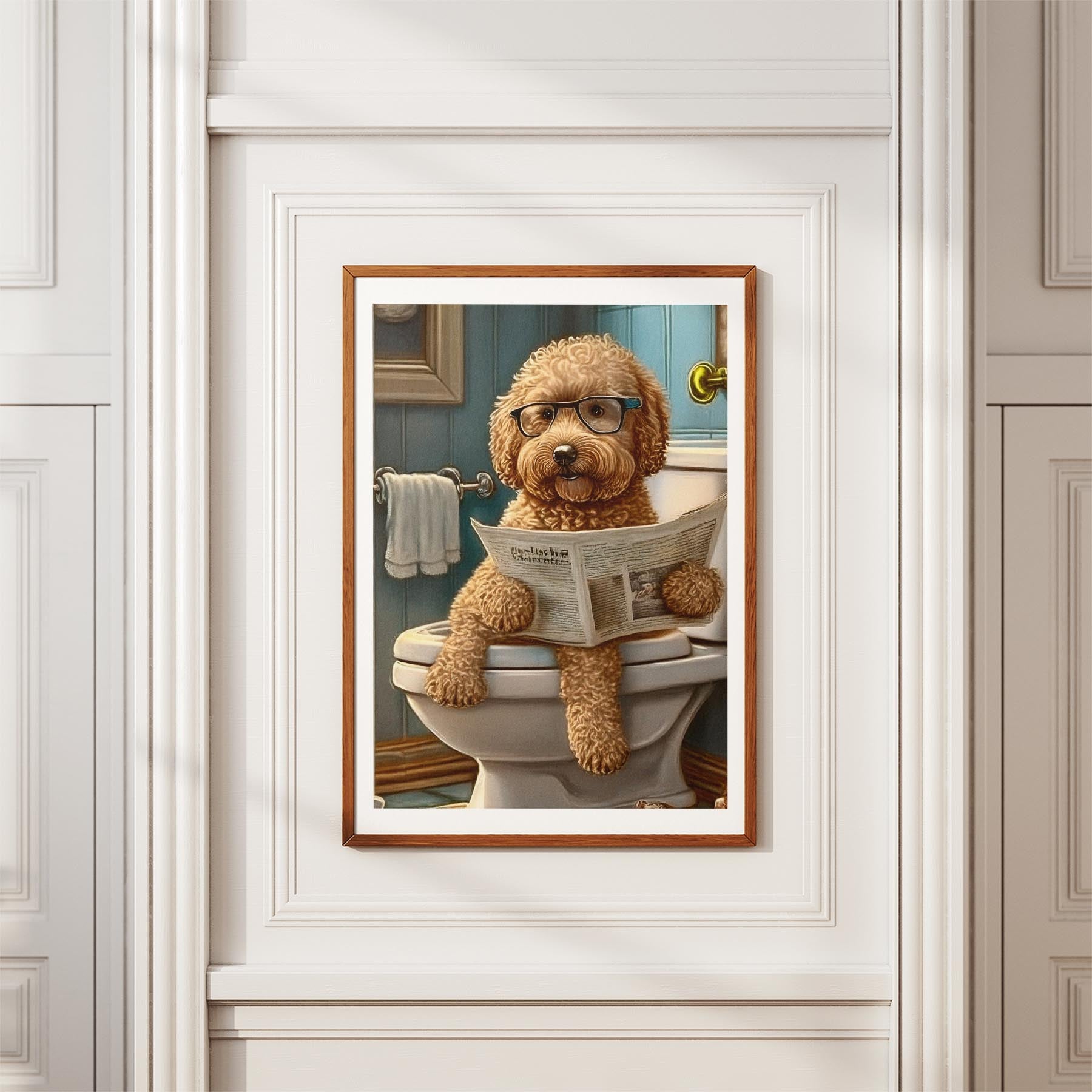 Cavoodle Toilet Humour Dog Series 1 image 3