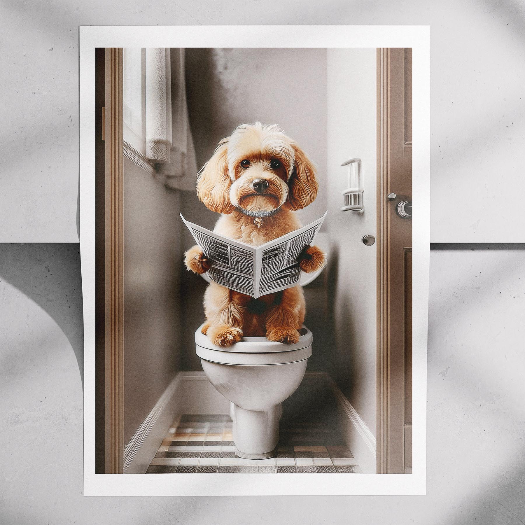 Cavoodle Toilet Humour Dog Series 5 image 7