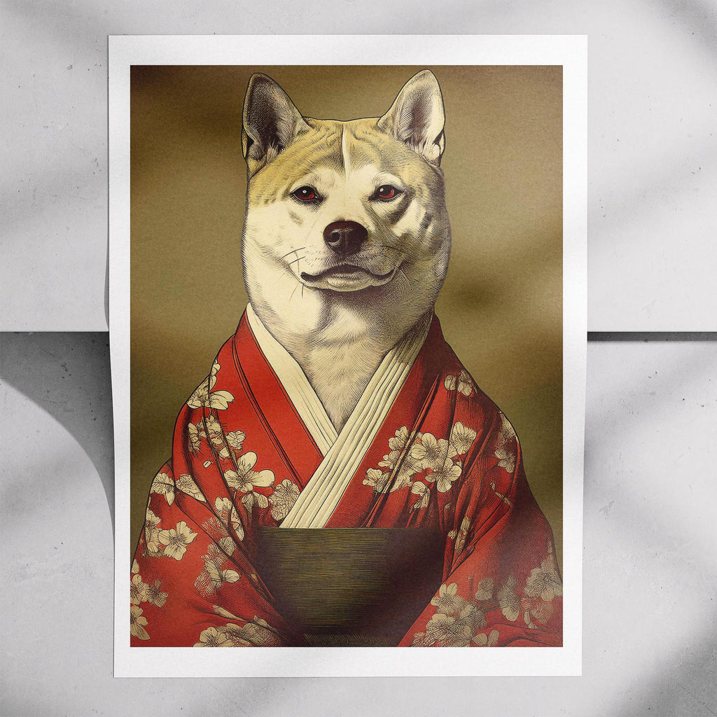 Akita Inu Japanse Kimono Dog Series image 7