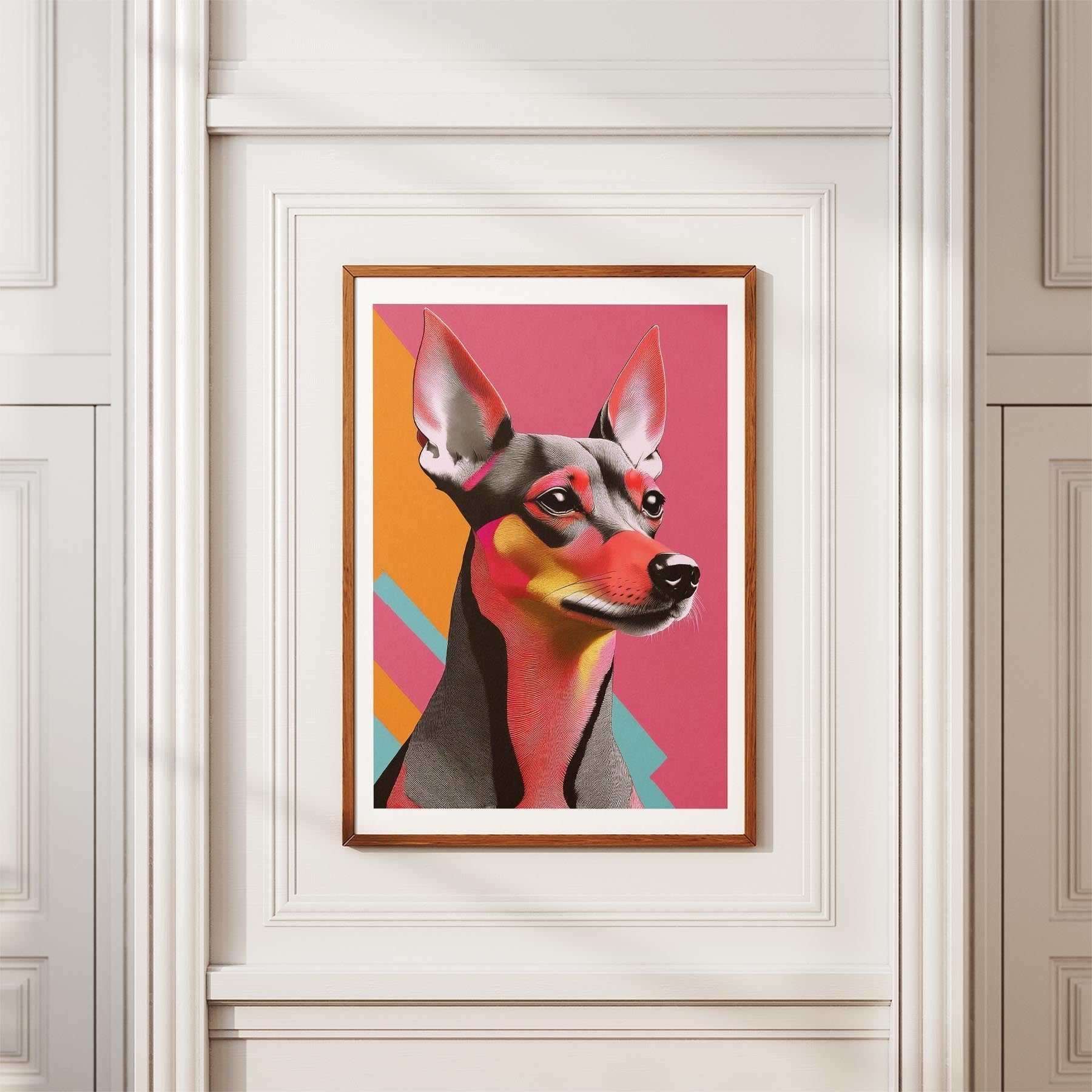 Miniature Pinscher Modern Pop Dog Series image 3