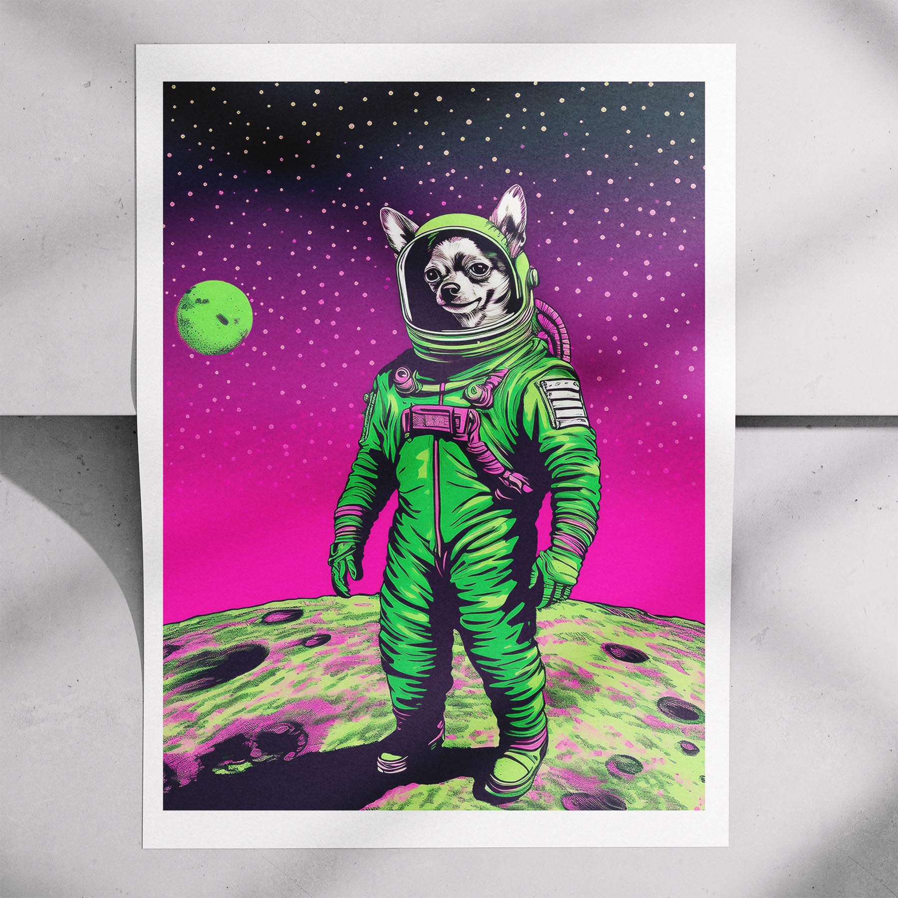 Chihuahua Space Dogs Series image 7