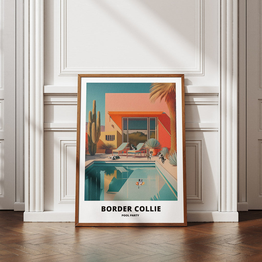 Border Collie Pool Party image 4