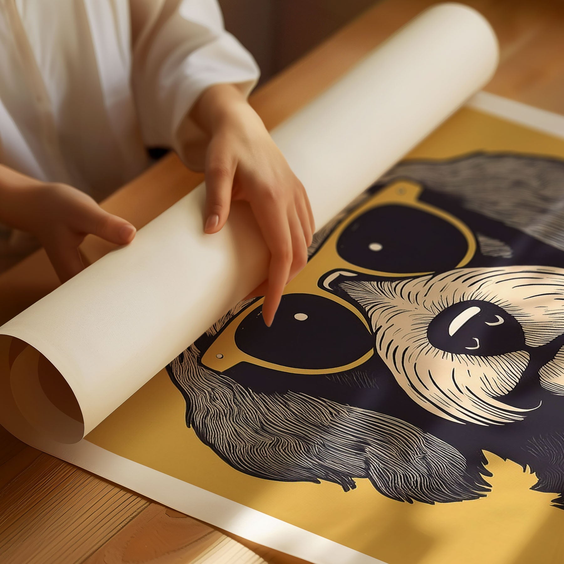 Cockapoo Chillin Coffee Dog image 3