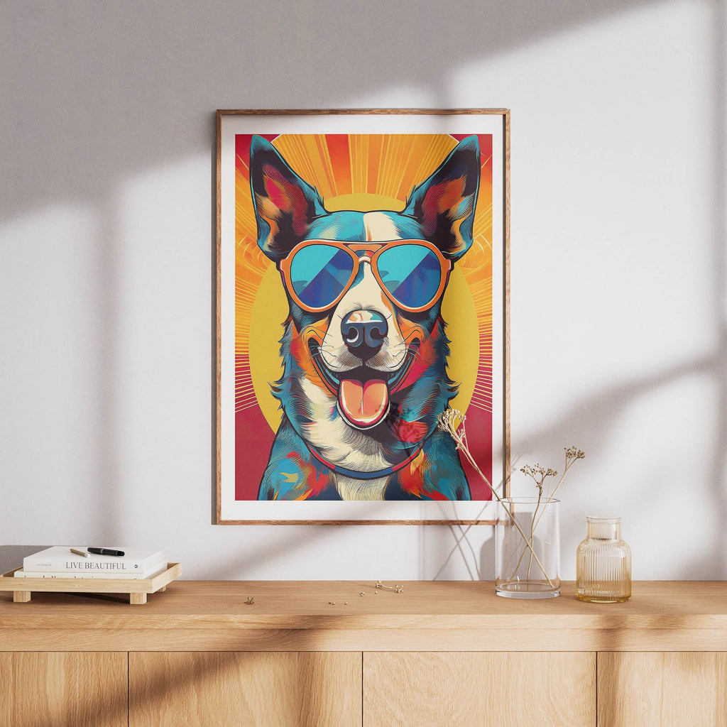 Cattle Dog In Colourful Sunnies 5 image 8