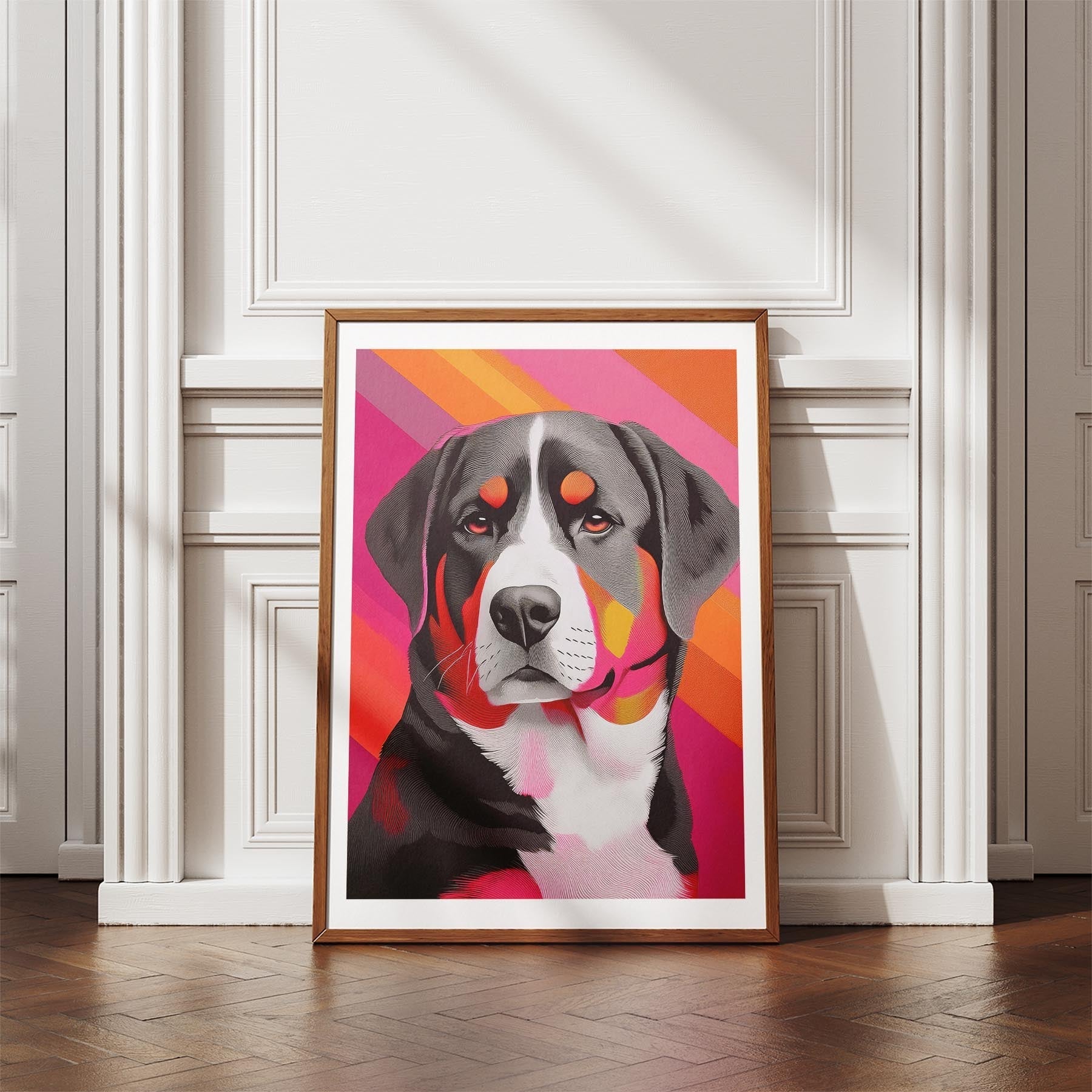 Bernese Mountain Dog Modern Pop Dog Series image 4