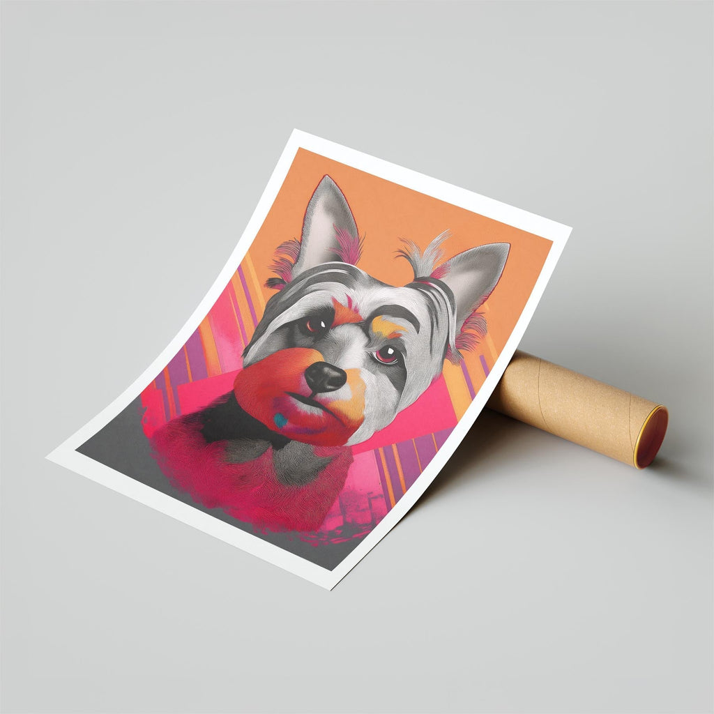 Yorkshire Terrier Modern Pop Dog Series image 6