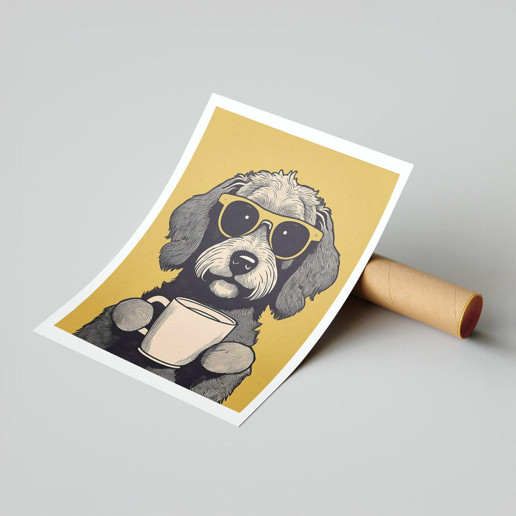 Cockapoo Chillin Coffee Dog image 7