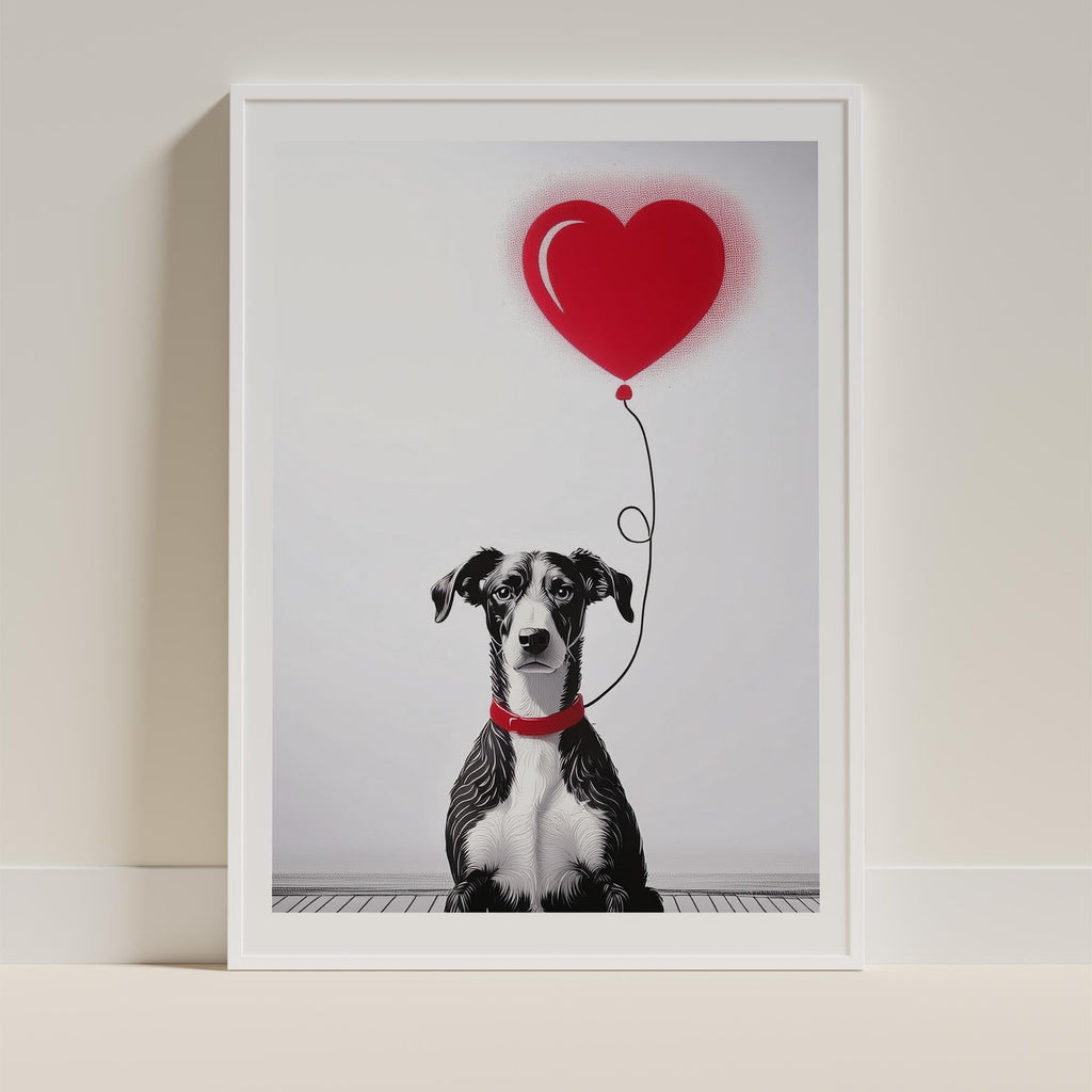Whippet DOGSY Series inspired by the Art of Banksy image 10
