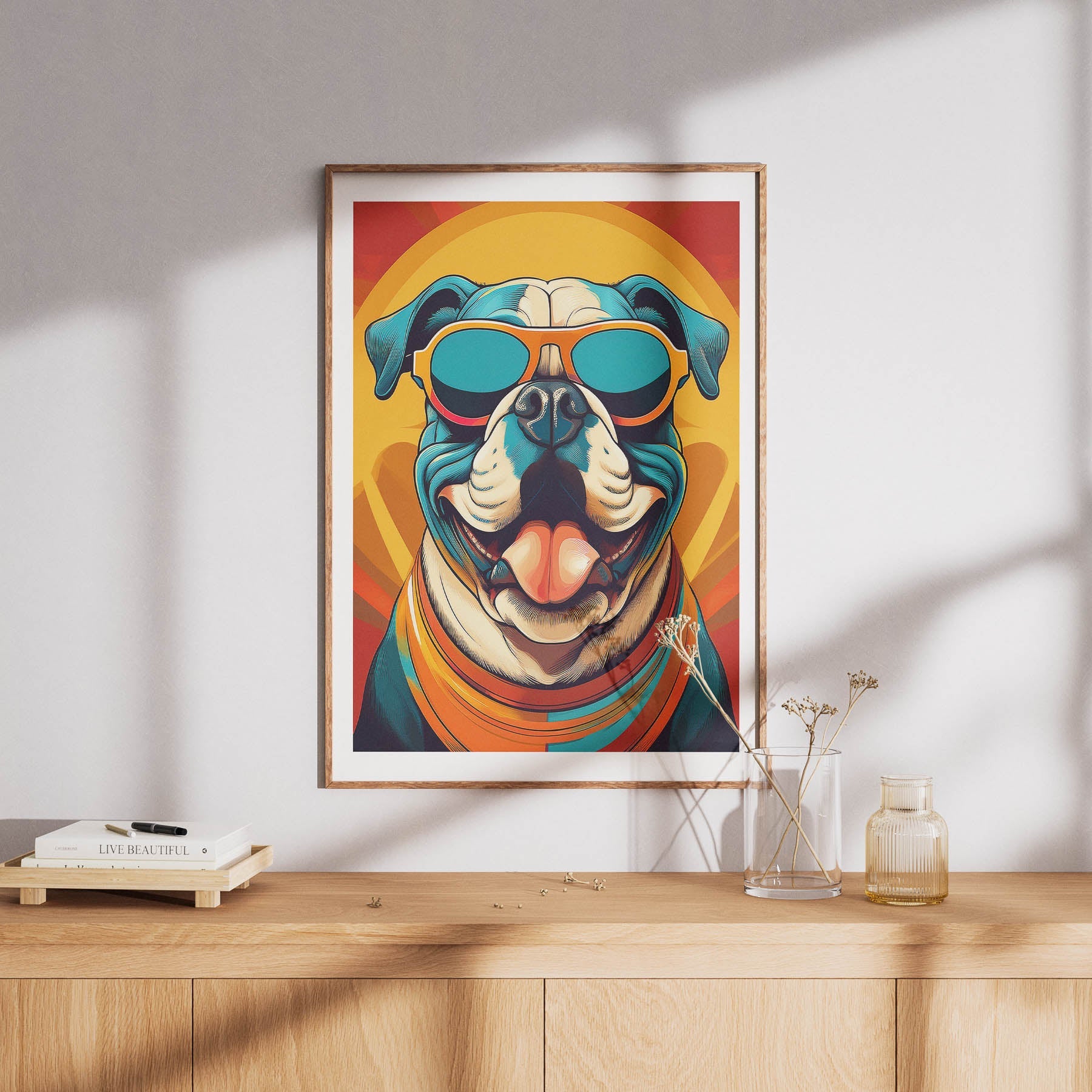 Dog In Colourful Sunnies 4 image 8