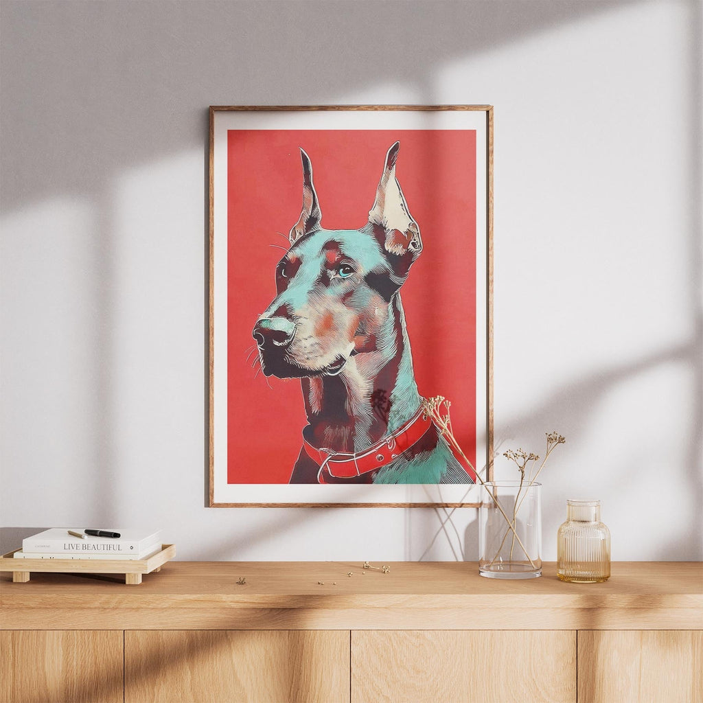 Doberman Red Dog Series image 8