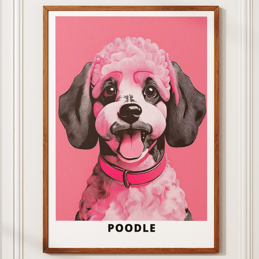 Poodle Pink and Black Dog Series 1 image 10