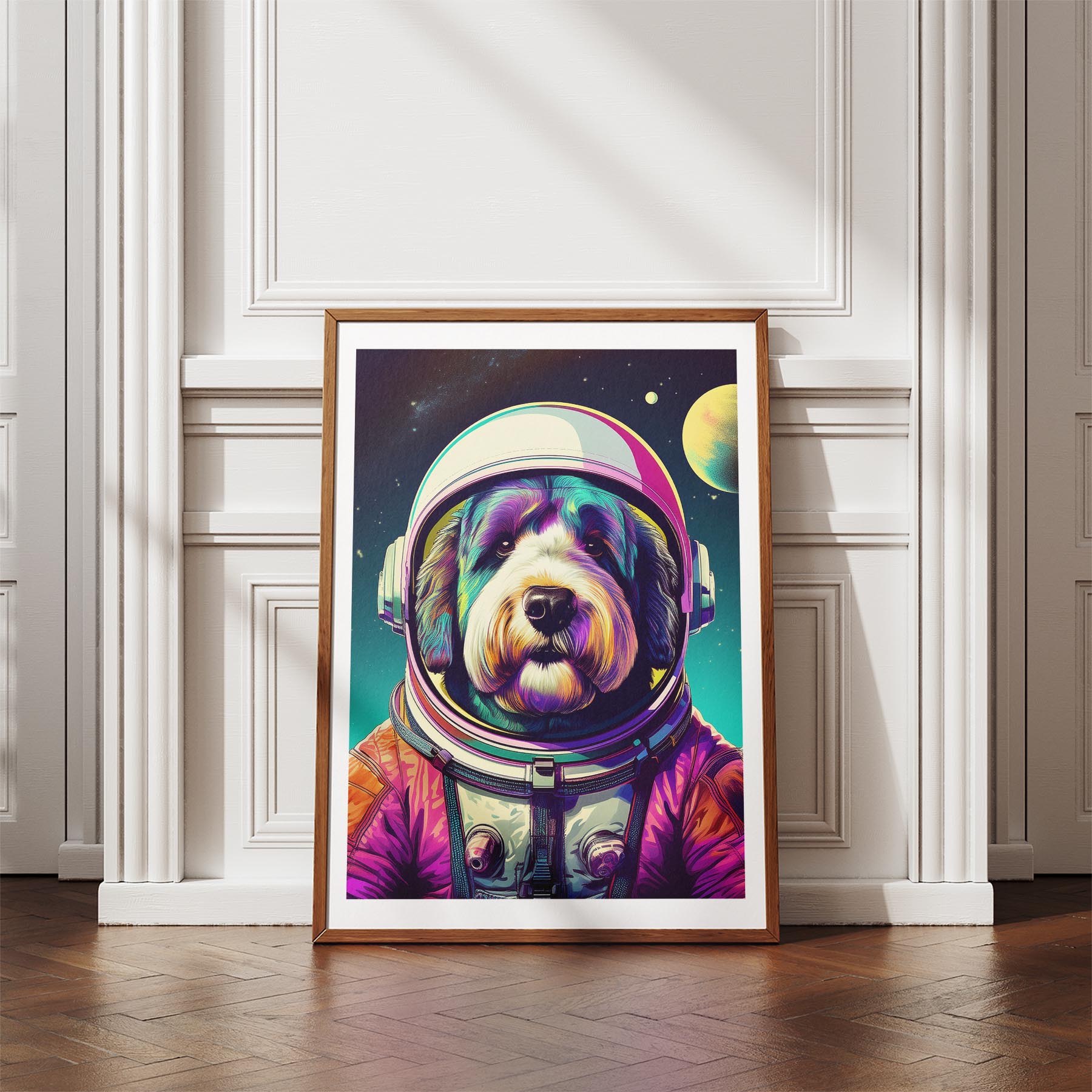 Old English Sheepdog Space Dogs Series image 4