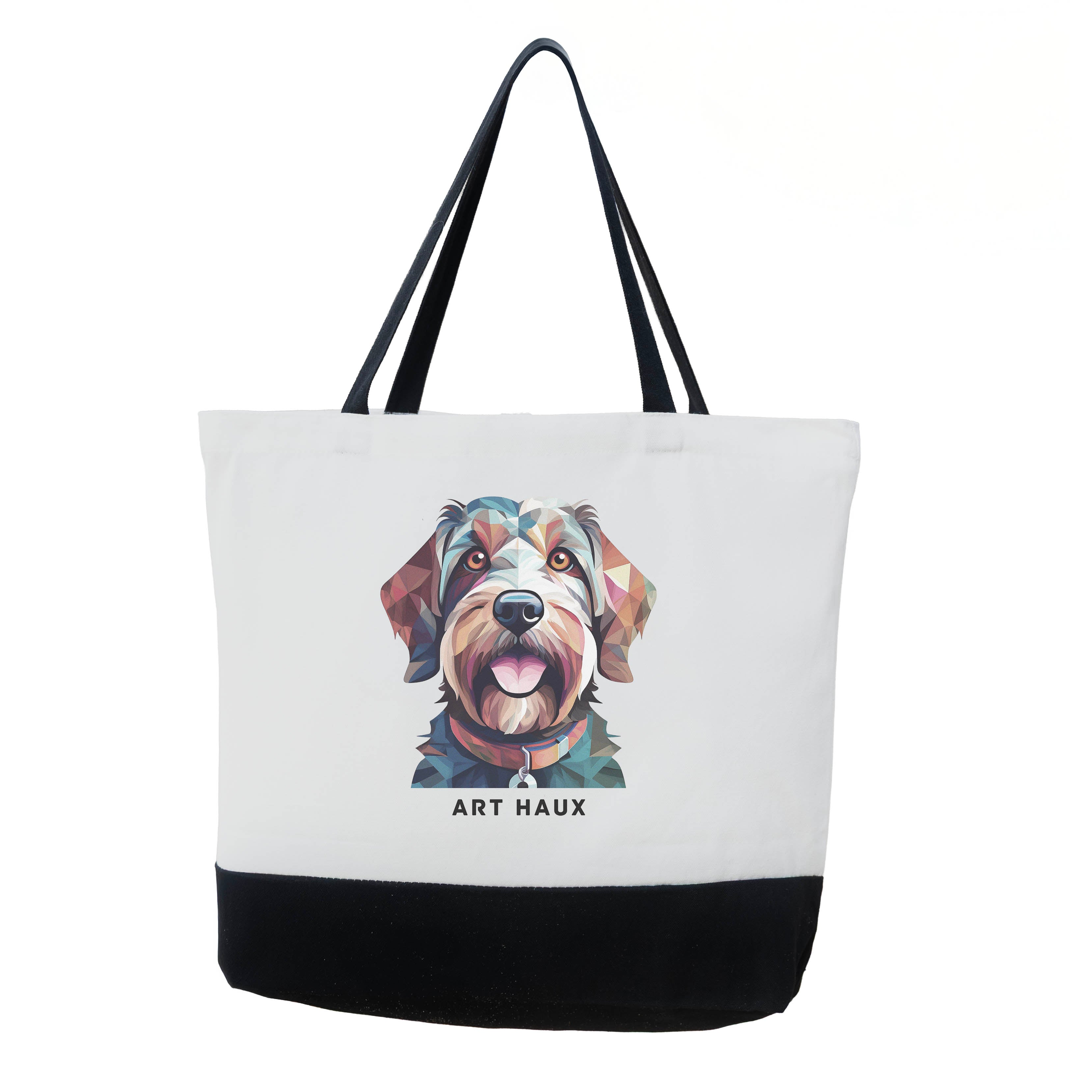 Black Russian Terrier Chic Graphic Art Bag image 0