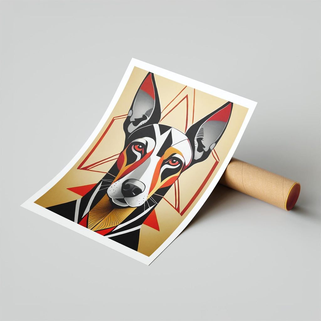 Doberman Geometric Orange Series image 6