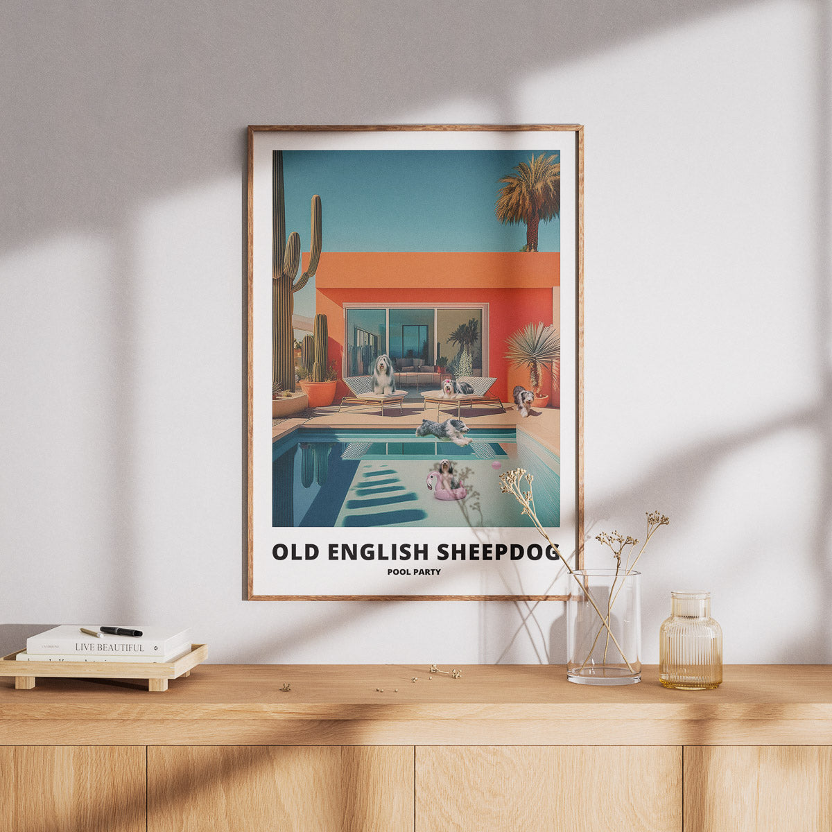 Old English Sheepdog Pool Party image 8