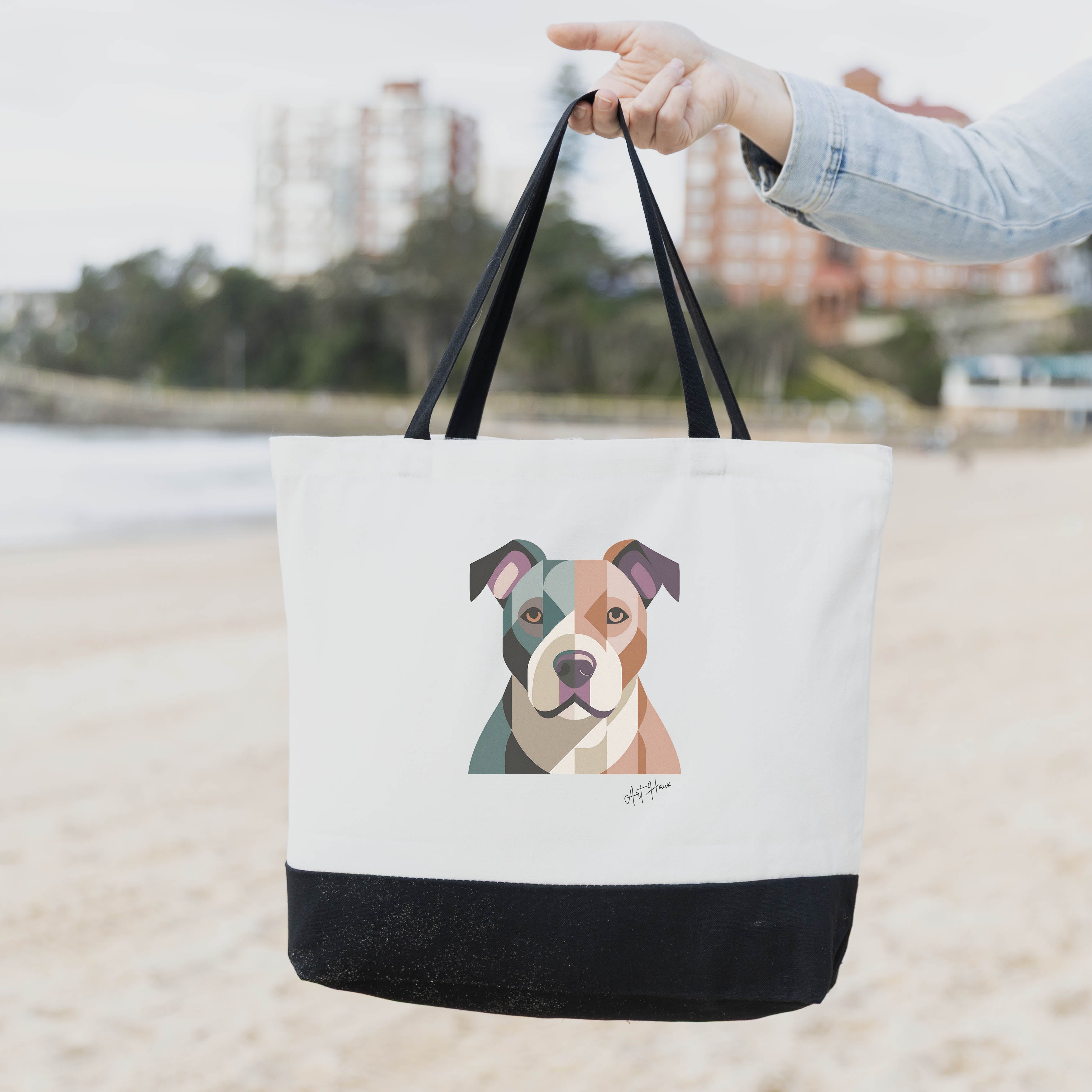 Staffordshire Bull Terrier Vintage Chic Graphic Bag image 1