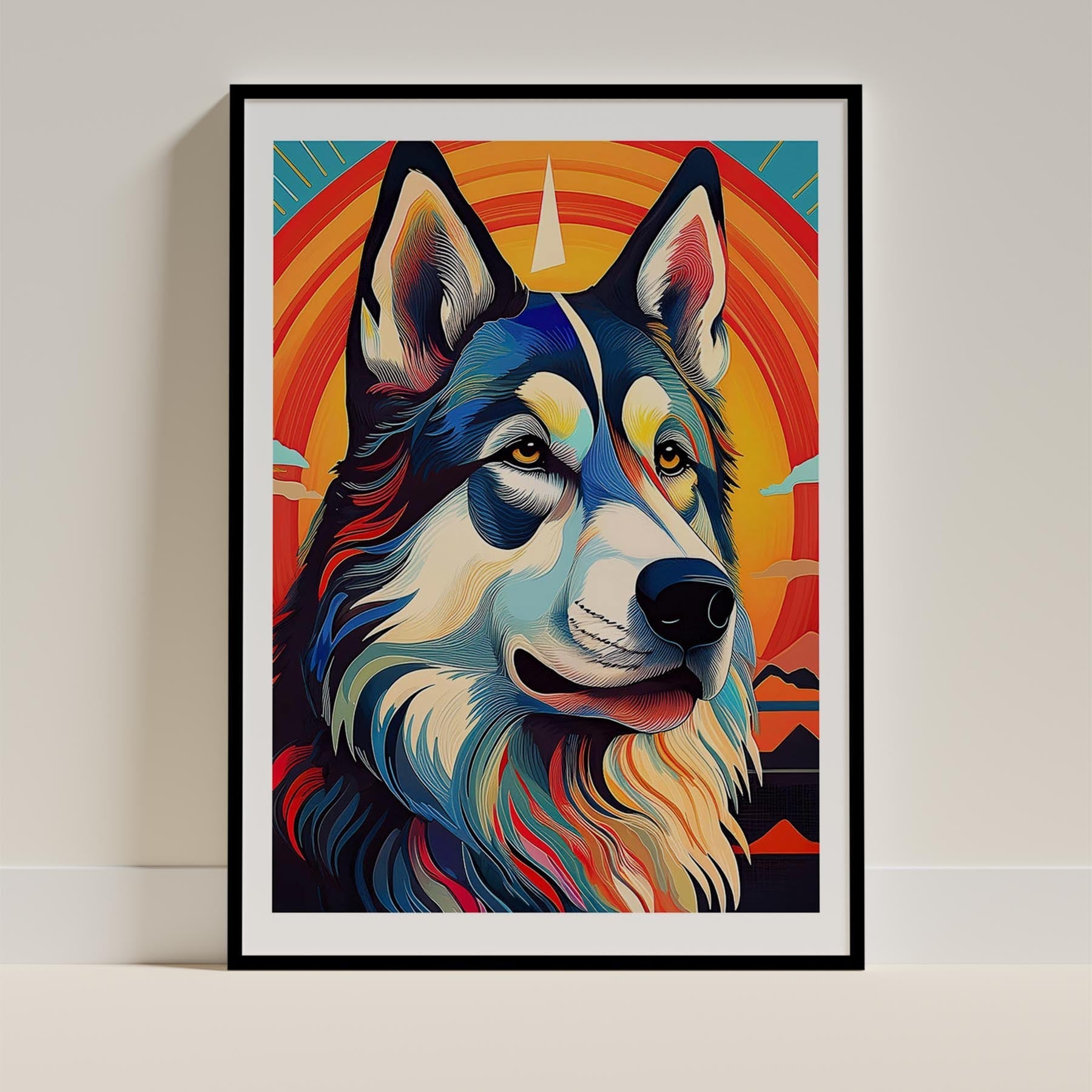 Alaskan Malamute Colour Graphics image 11