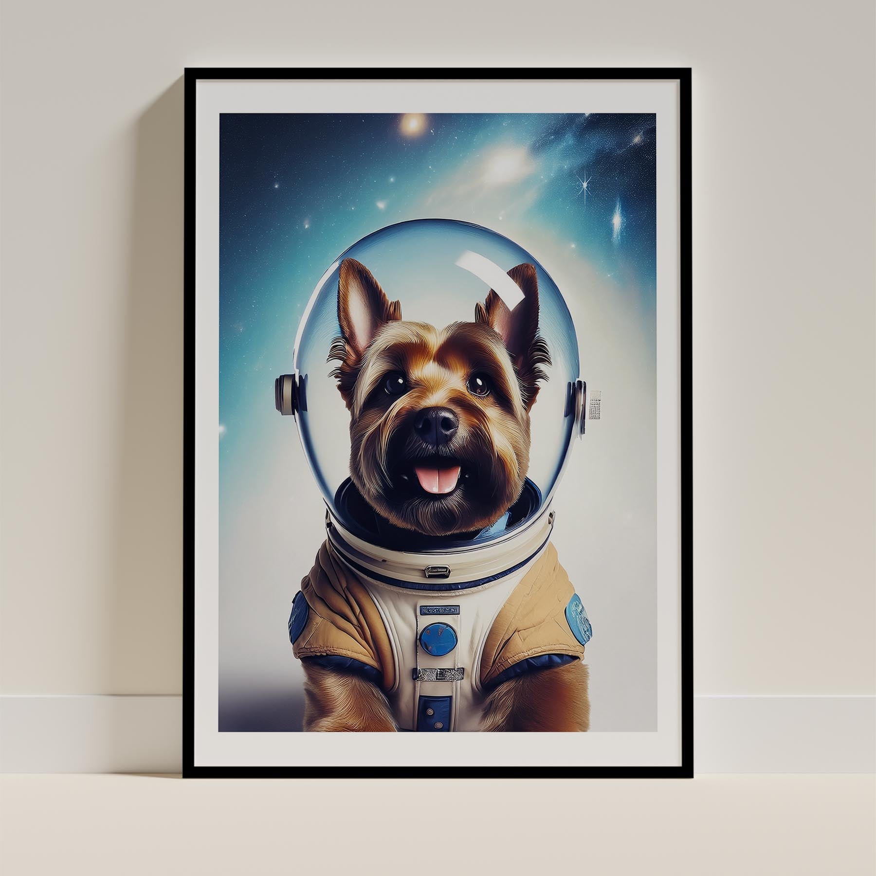 Scottish Terrier Astronaut Dog Series image 0