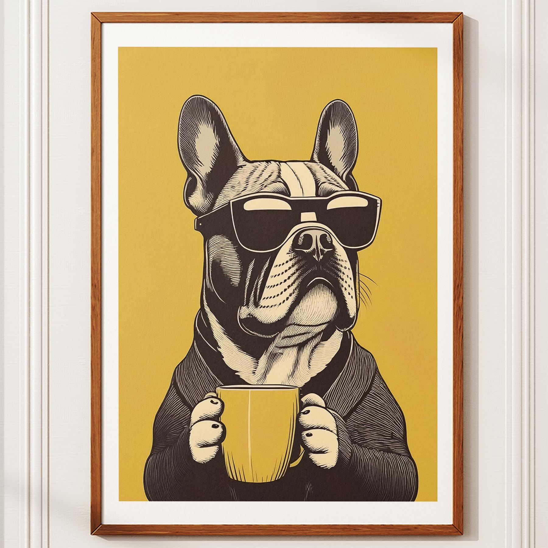 Bulldog Chillin Coffee Dog image 10