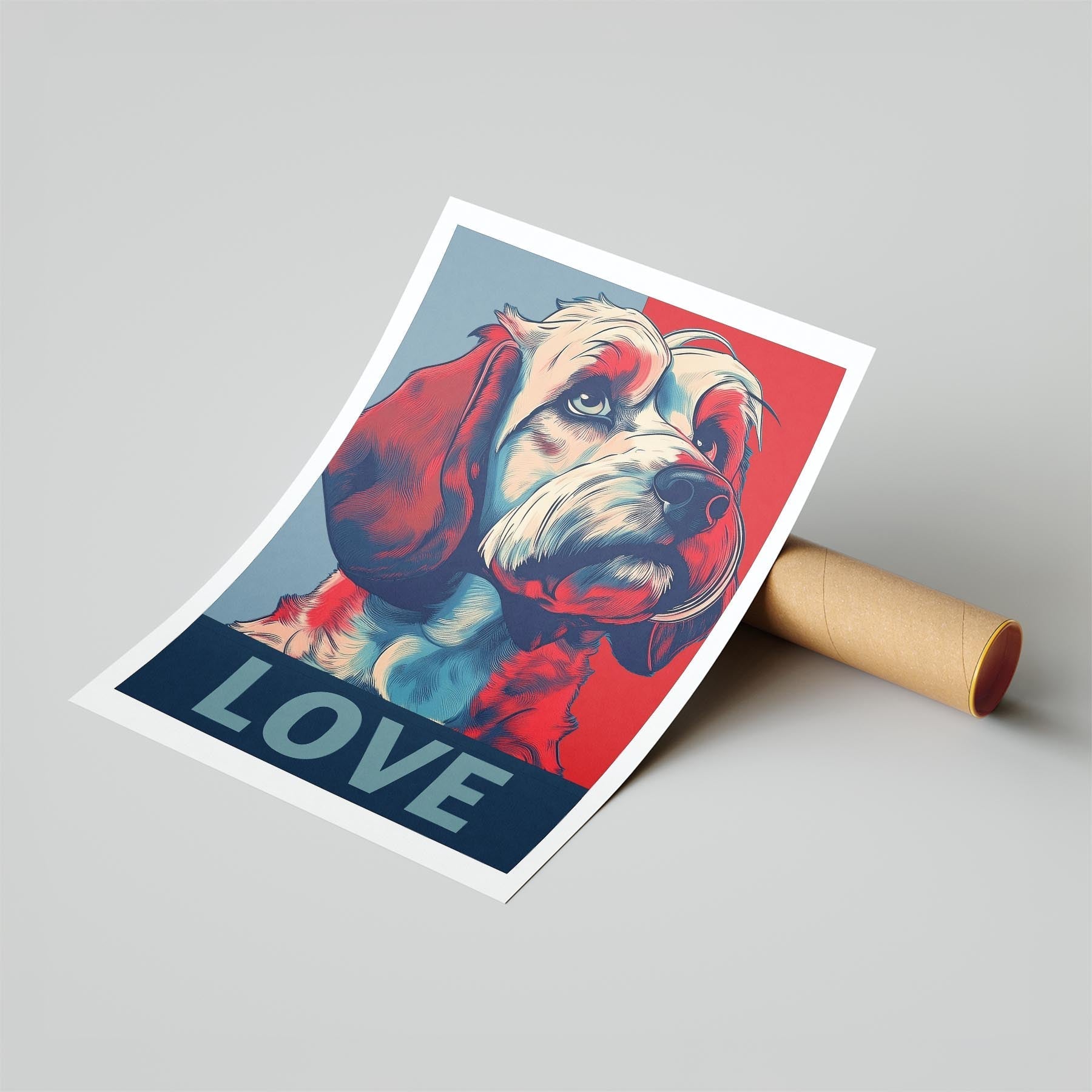 Cavoodle LOVE Series Inspired by the Obama Poster image 6