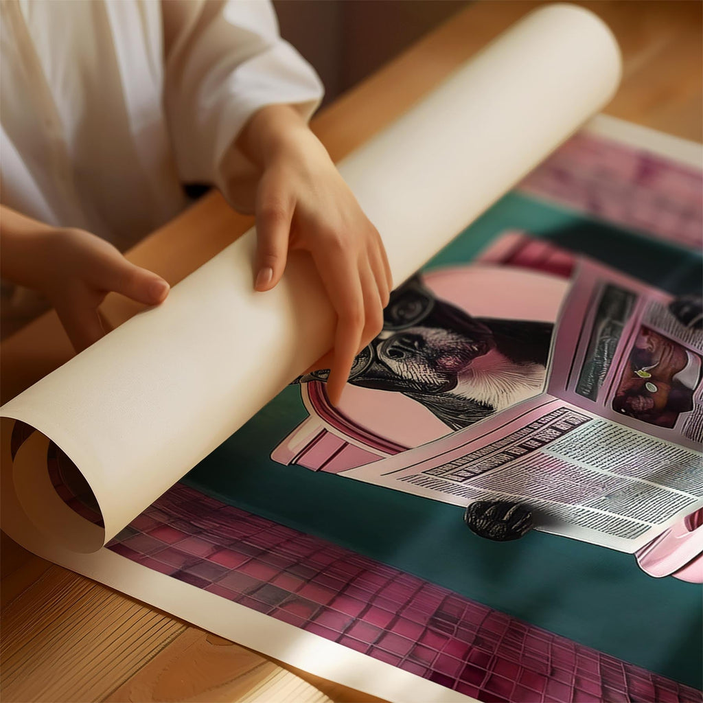 Boston Terrier Toilet Humour Dog Series 4 image 1