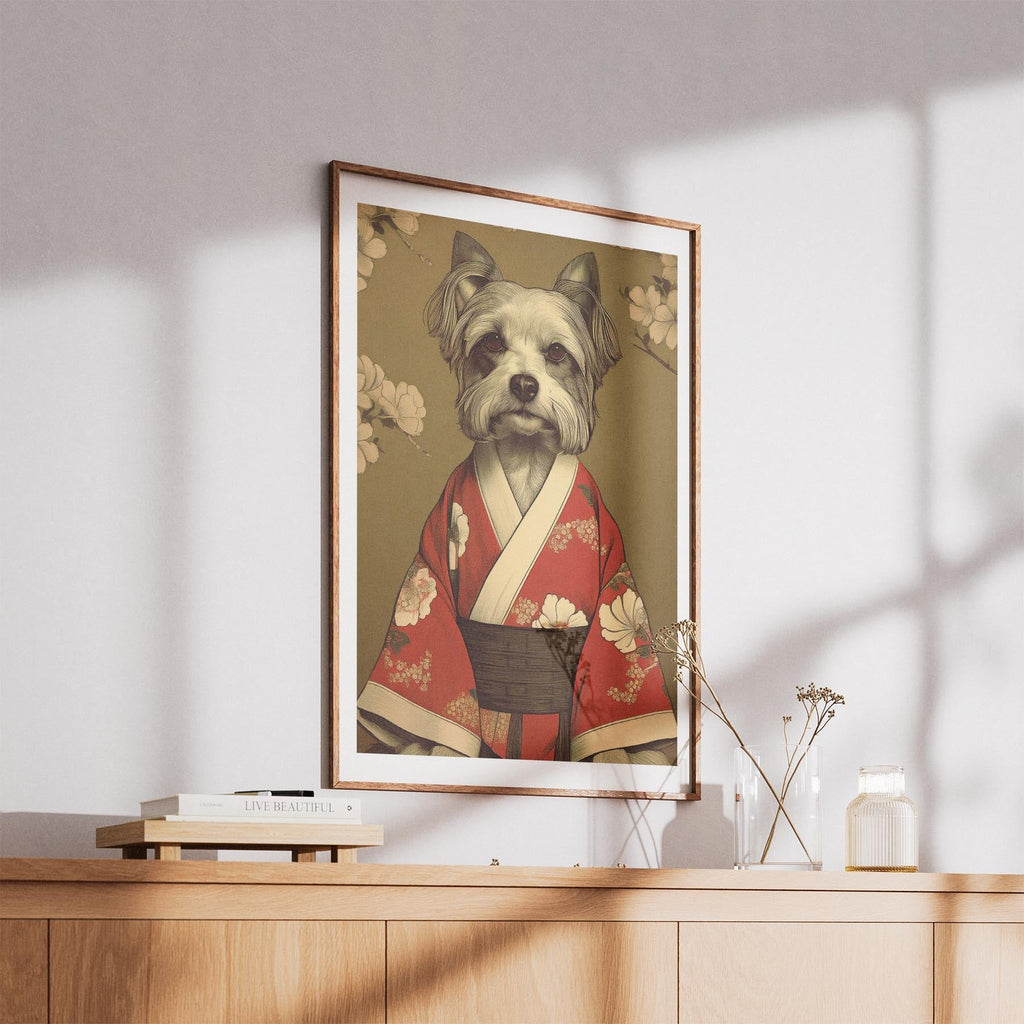 Yorkshire Terrier Japanse Kimono Dog Series image 5