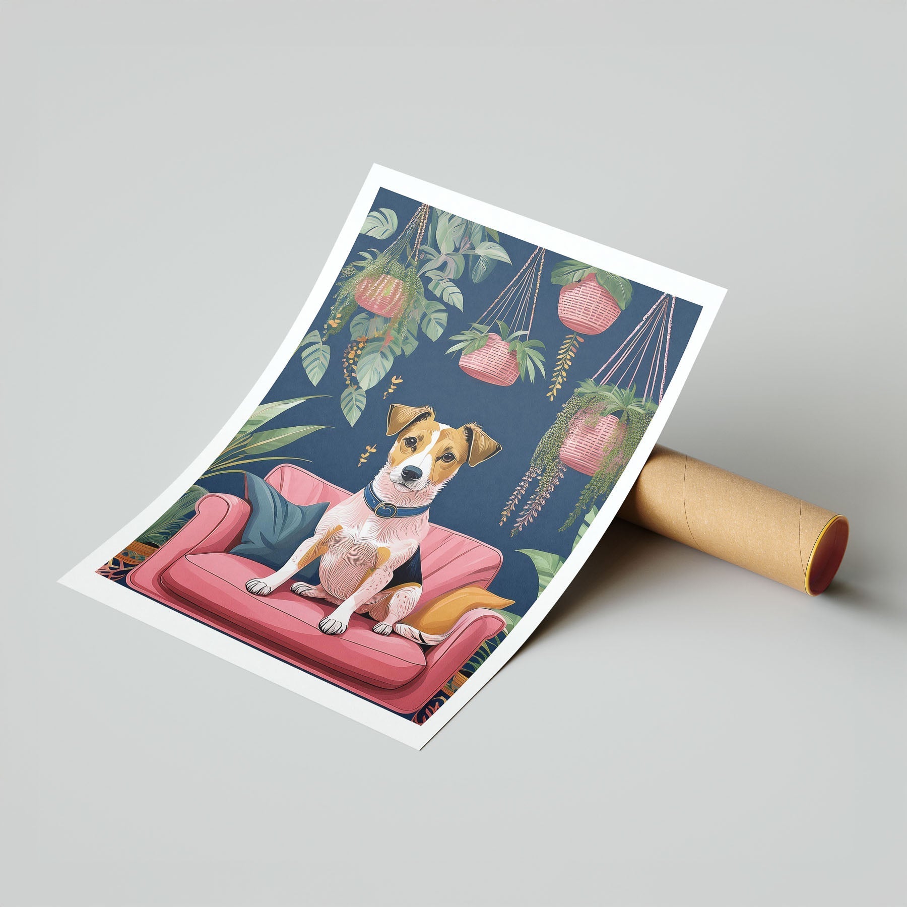 Basseet Hound Chillin Coffee Dog image 9