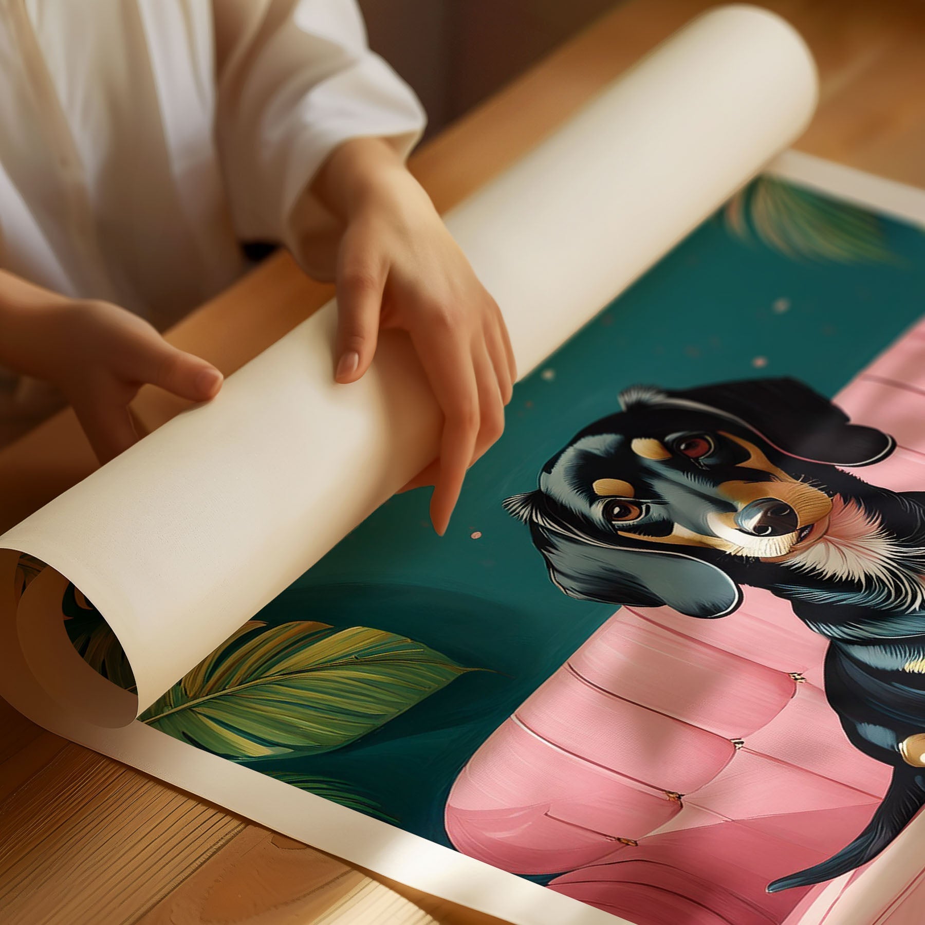 Dachshund  Just Lounging Around image 3