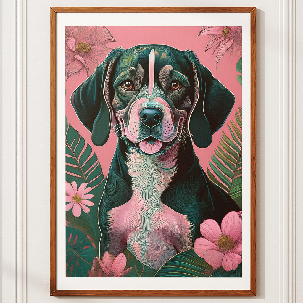 Beagle Flowery Dog image 19