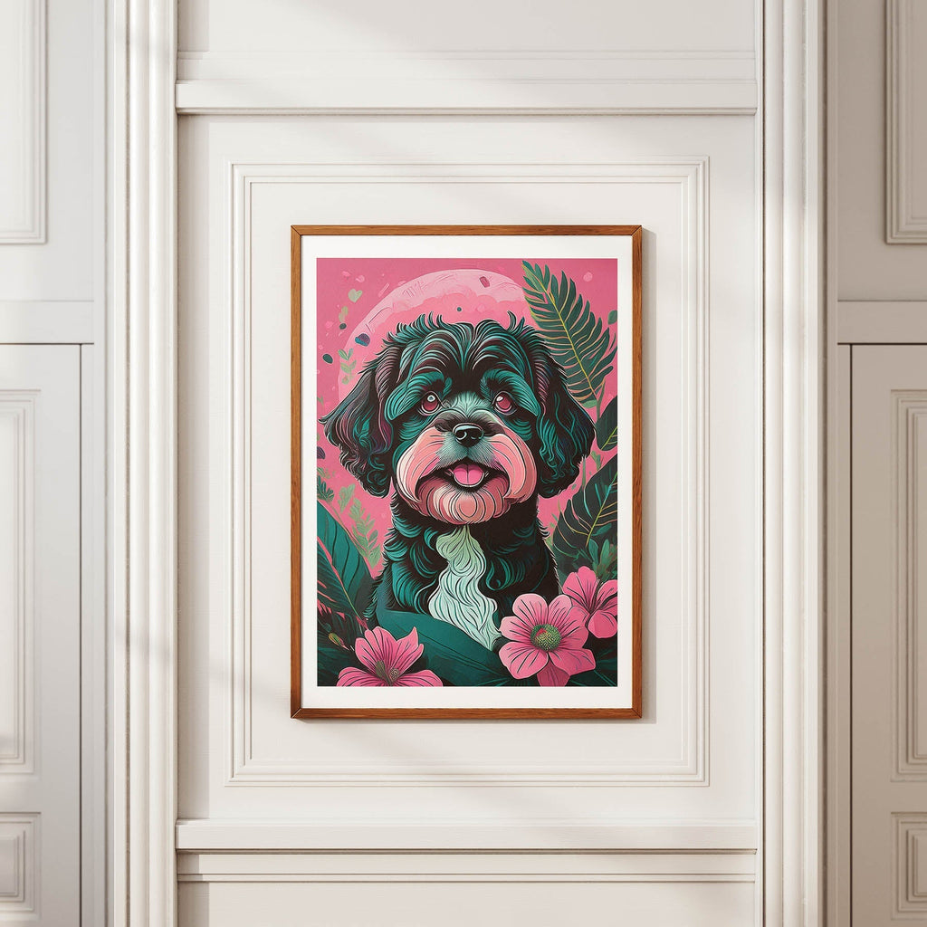 Moodle Flowery Dog image 3