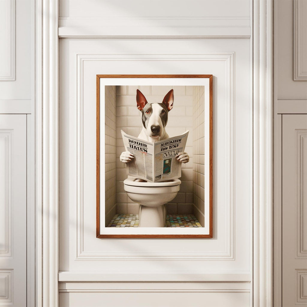 Bull Terrier Toilet Humour Dog Series 4 image 3