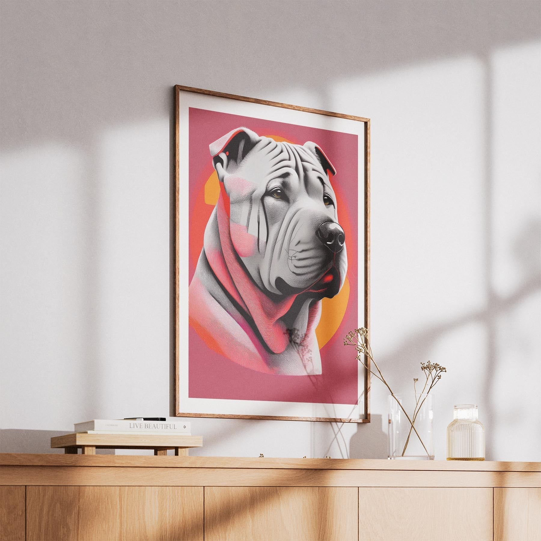 Shar Pei Modern Pop Dog Series image 5