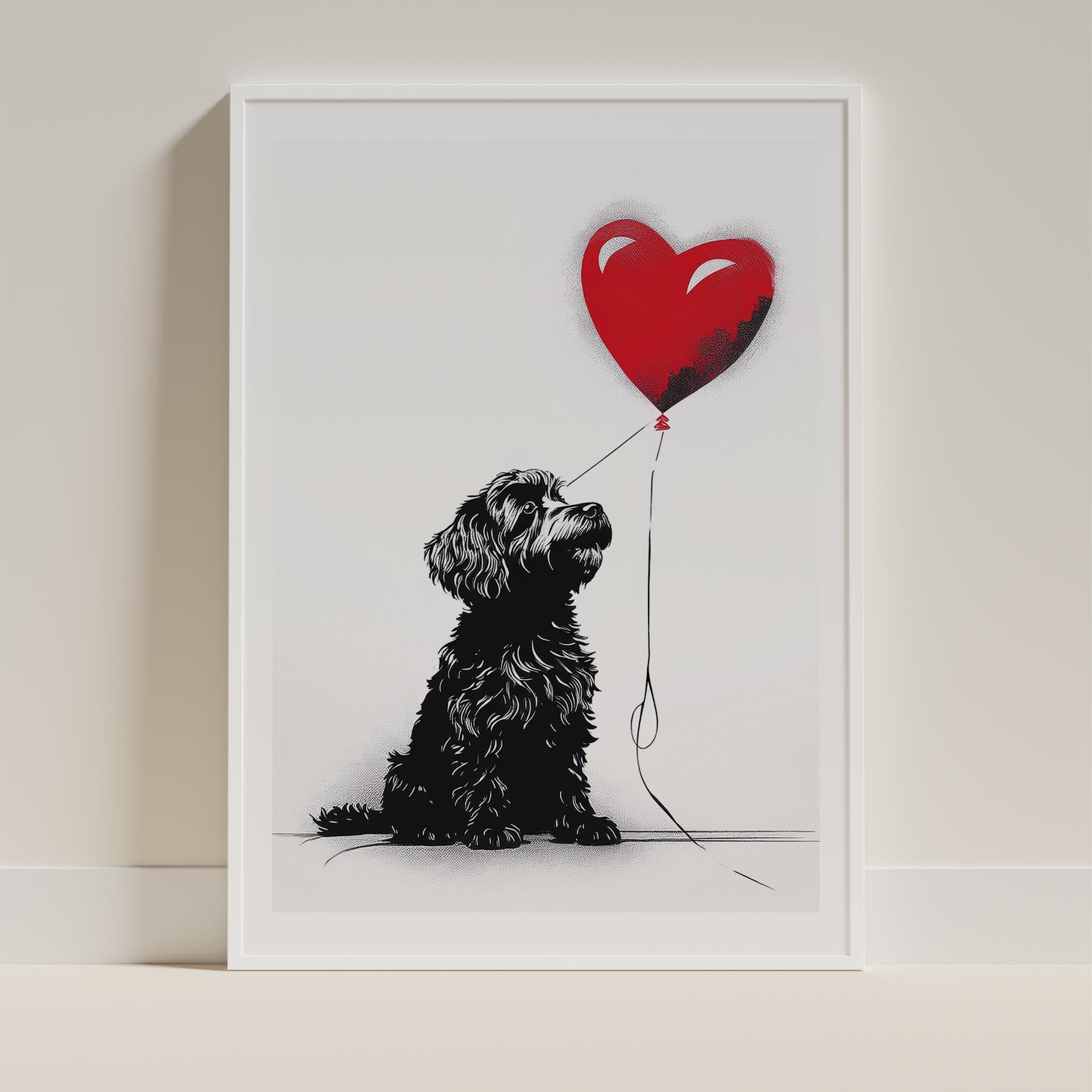 Havanese DOGSY Series inspired by the Art of Banksy image 9