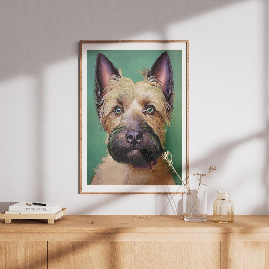 Scottish Terrier Green Painted Series image 8