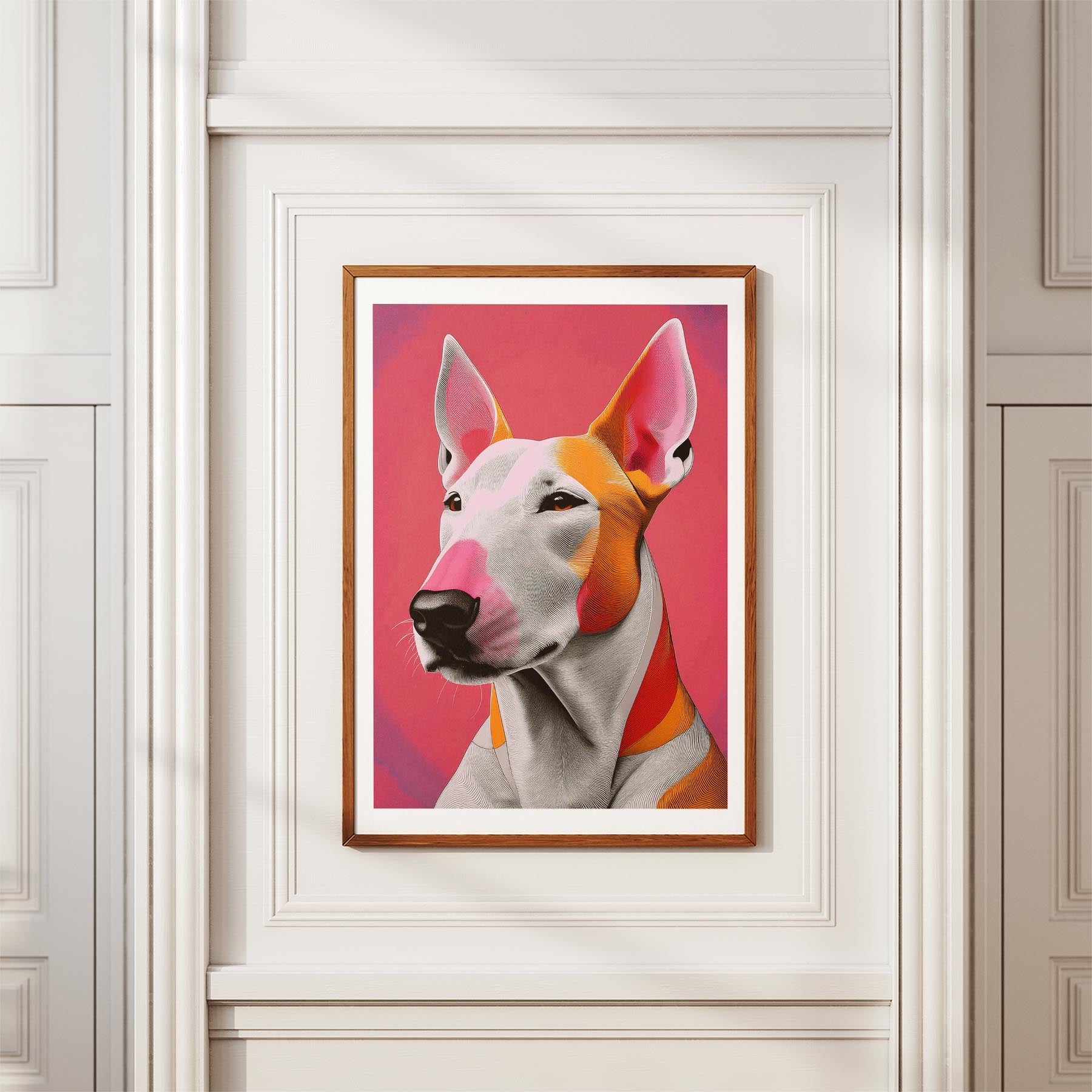 Bull Terrier Modern Pop Dog Series image 3