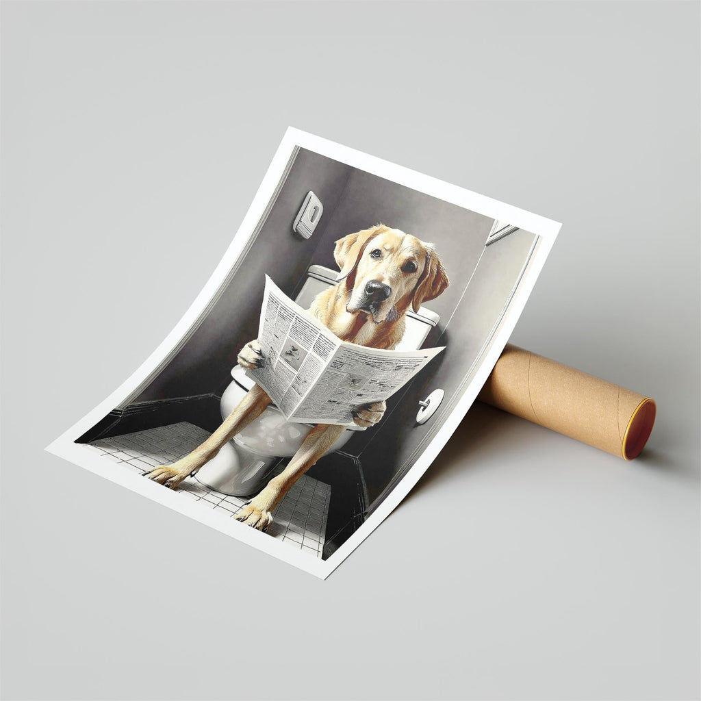 Labrador Retriever Toilet Humour Dog Series 5 image 6