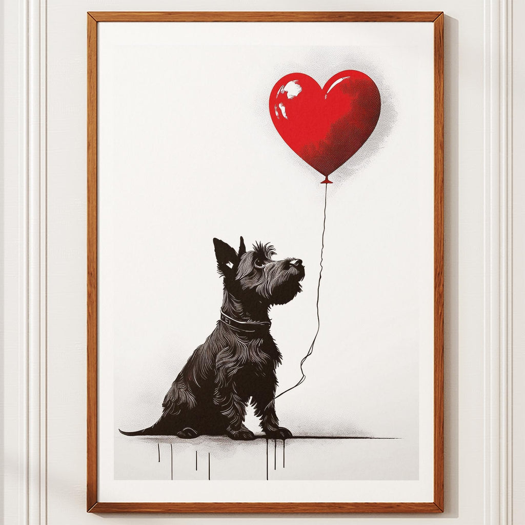 Scottish Terrier DOGSY Series inspired by the Art of Banksy image 10