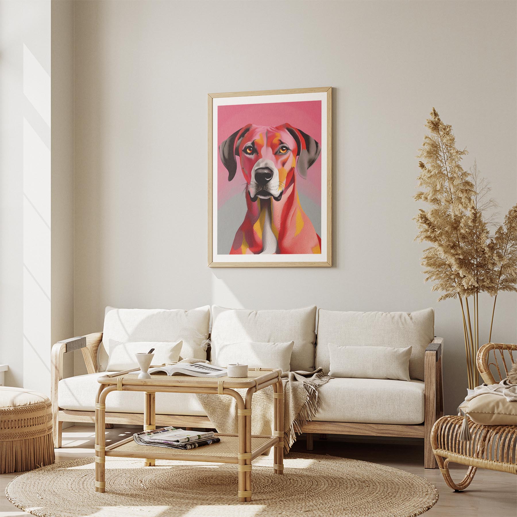 Rhoedesian Ridgeback Modern Pop Dog Series image 2