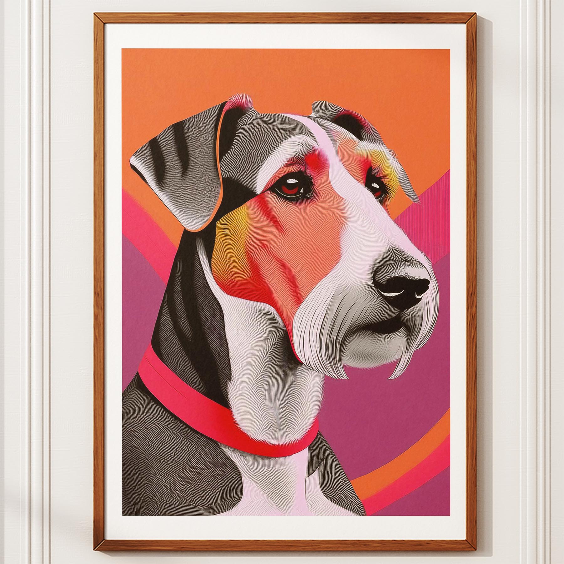 Airedale Modern Pop Dog Series image 10