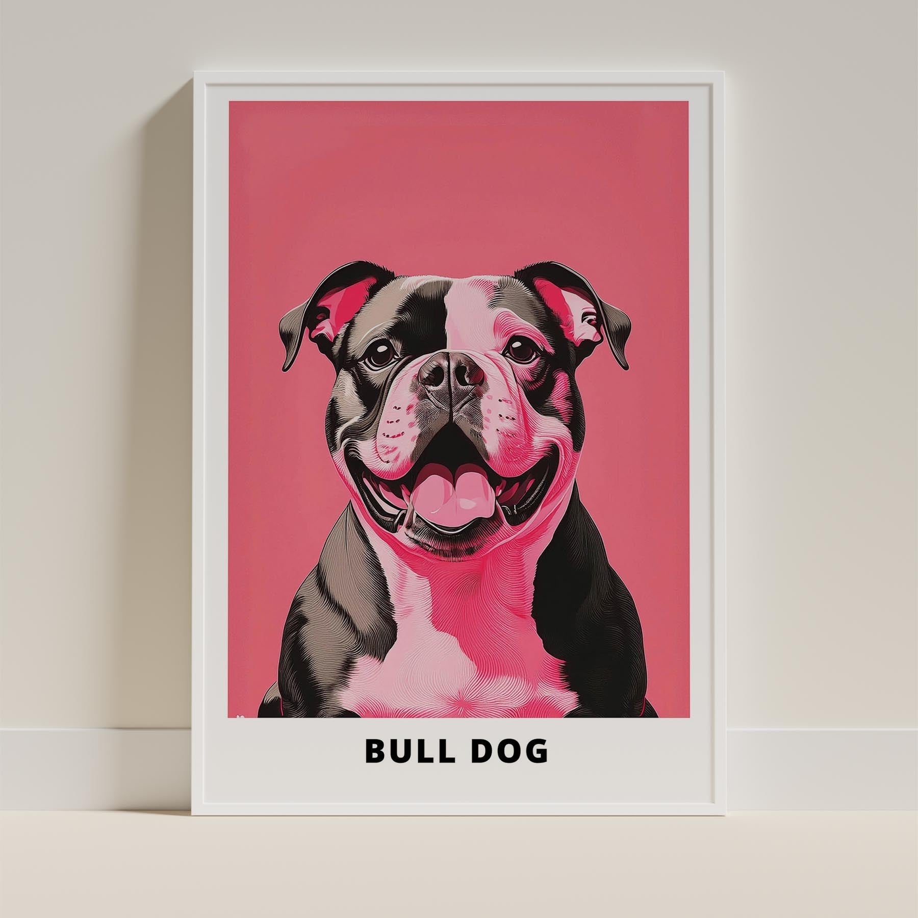 Bulldog Pink and Black Dog Series 4 image 9
