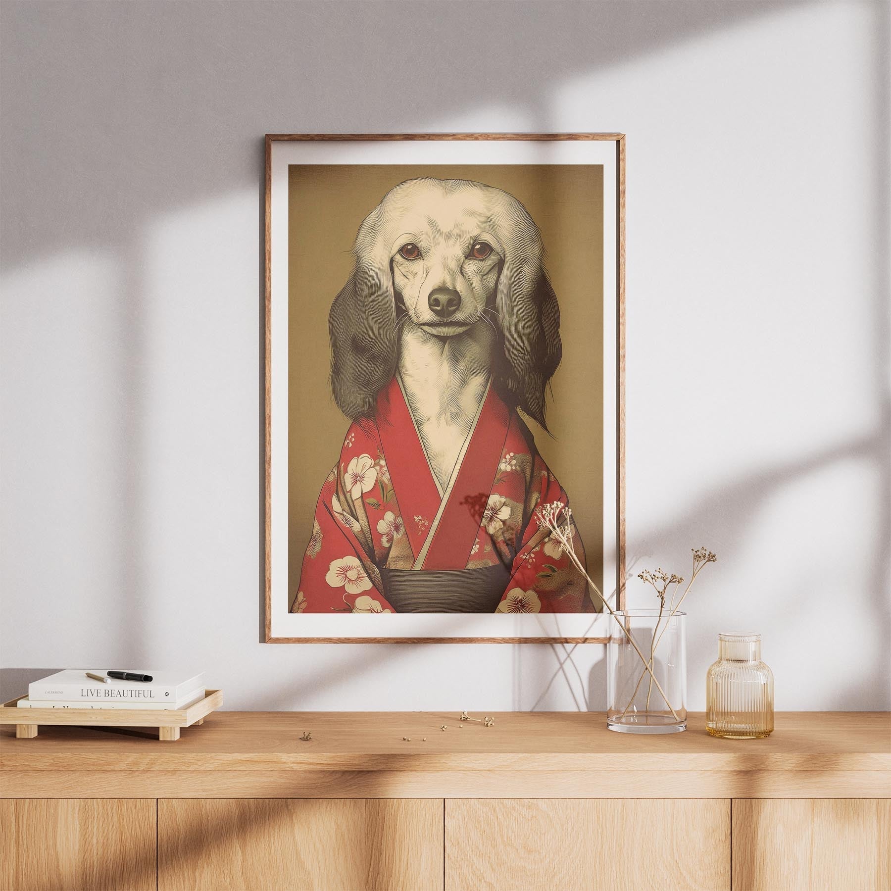 Afghan Japanse Kimono Dog Series image 8
