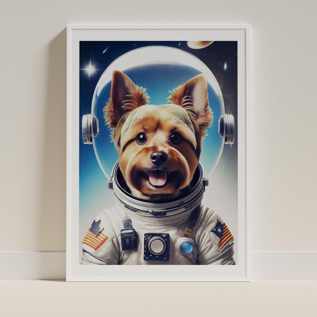 Yorkshire Terrier Astronaut Dog Series image 9